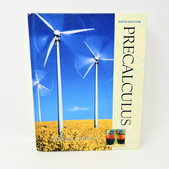 Precalculus Michael Sullivan Sixth Edition Hardcover Book Mathematics