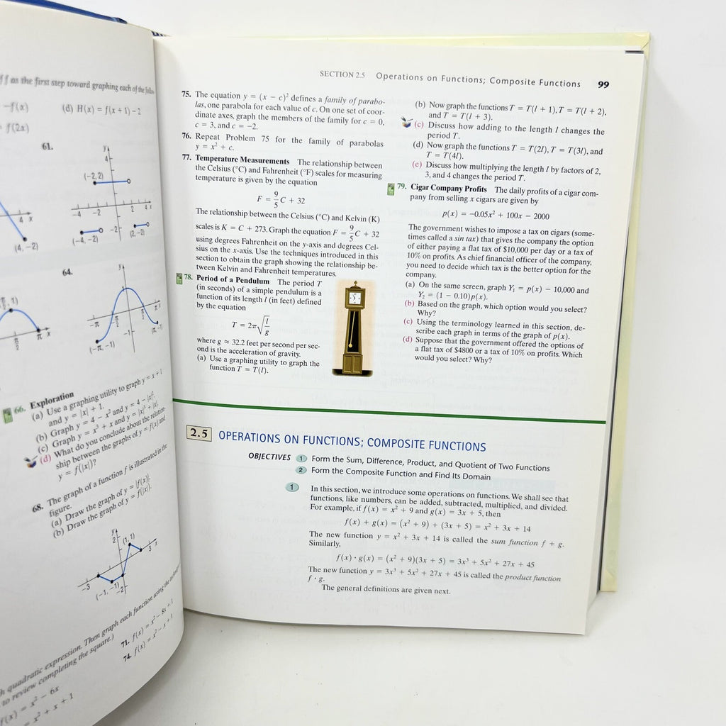 Precalculus Michael Sullivan Sixth Edition Hardcover Book Mathematics