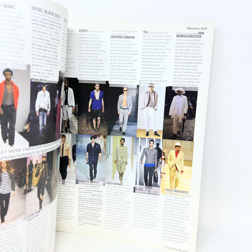 i-D Magazine Manhood Issue February 2009 Anne V  Boyd Holbrook Issue 296