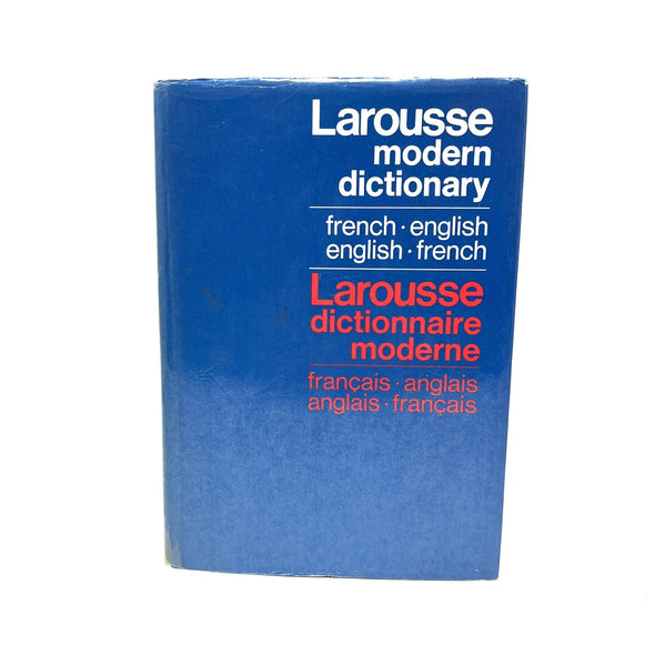 Larousse Modern Dictionary, 1960 Hardcover Book - VG Condition 