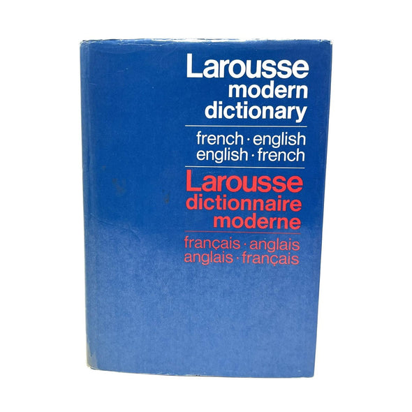 Larousse Modern Dictionary, 1960 Hardcover Book - VG Condition 