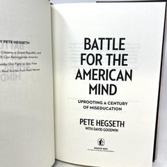 Battle for the American Mind : Uprooting a Century of Miseducation  1st Edition