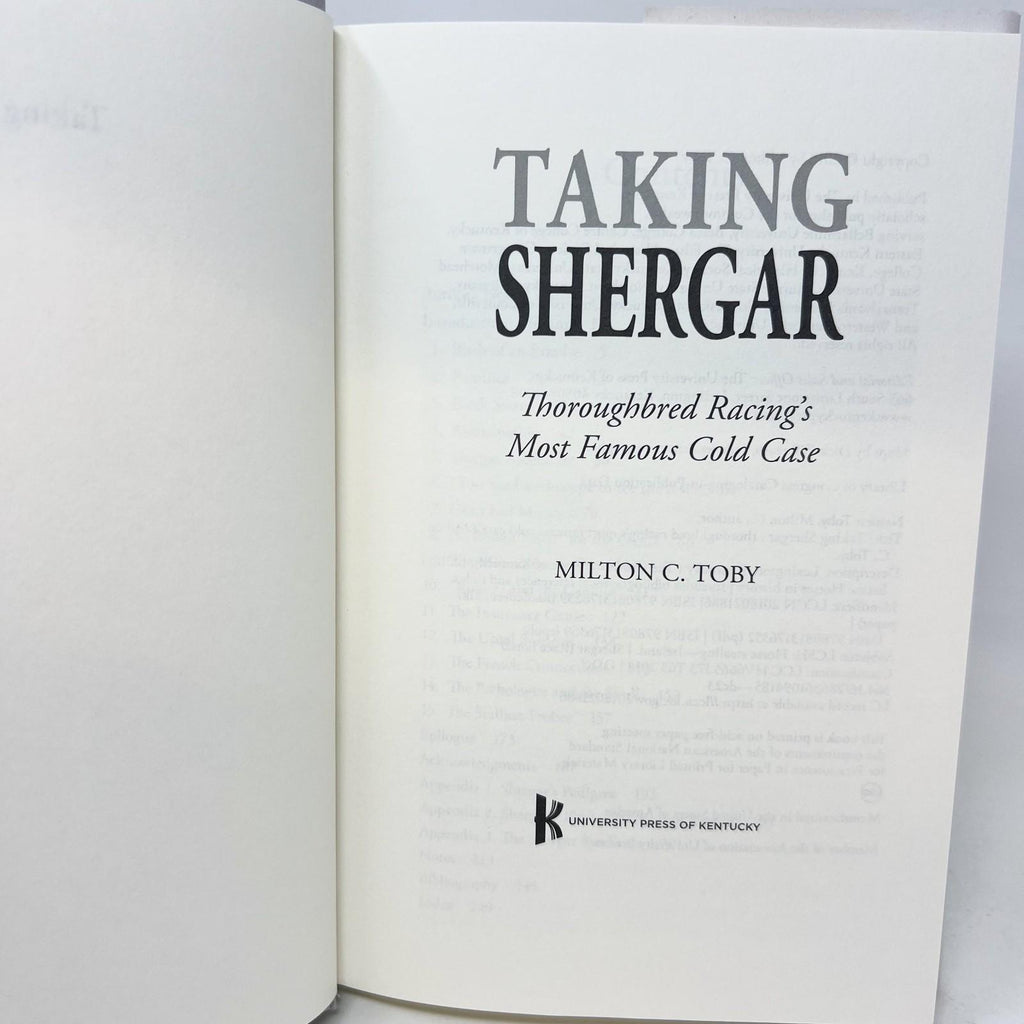 Taking Shergar : Thoroughbred Racing's Most Famous Cold Case Milt