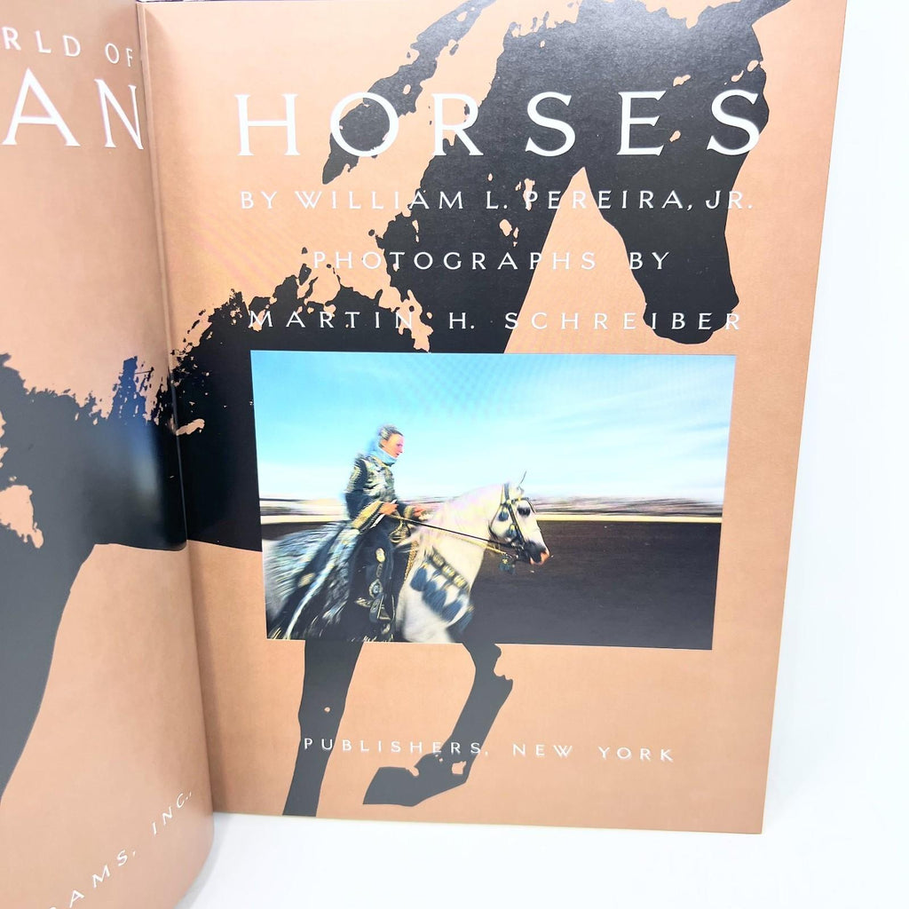 The Majestic World of Arabian Horses Hardcover Book