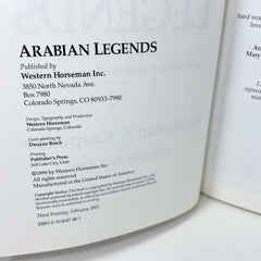 Arabian Legends: Outstanding Arabian Stallions and Mares by Carpenter, Marian