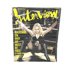 Interview Magazine April 2008 Madonna On Why We Must Be Free No Label