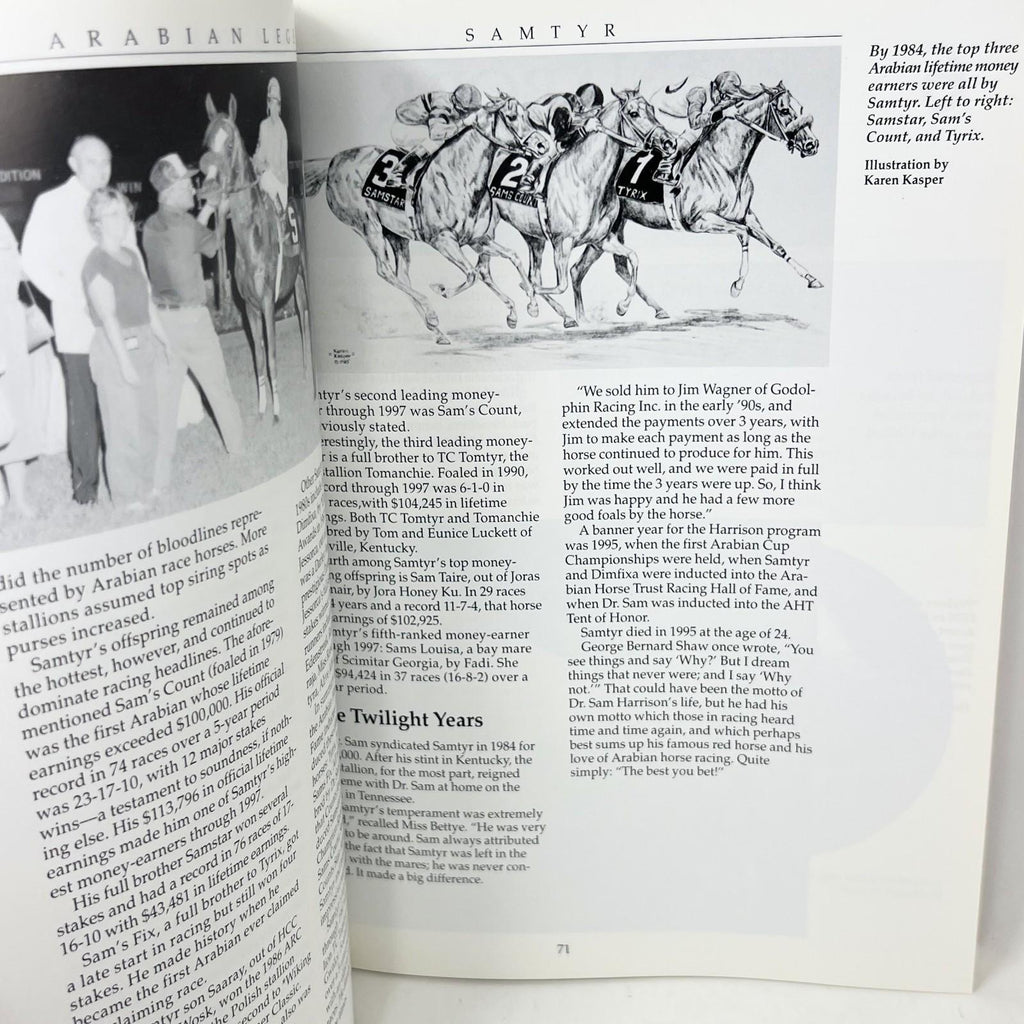 ARABIAN LEGENDS Outstanding Arabian Stallions and Mares Marian K Carpenter