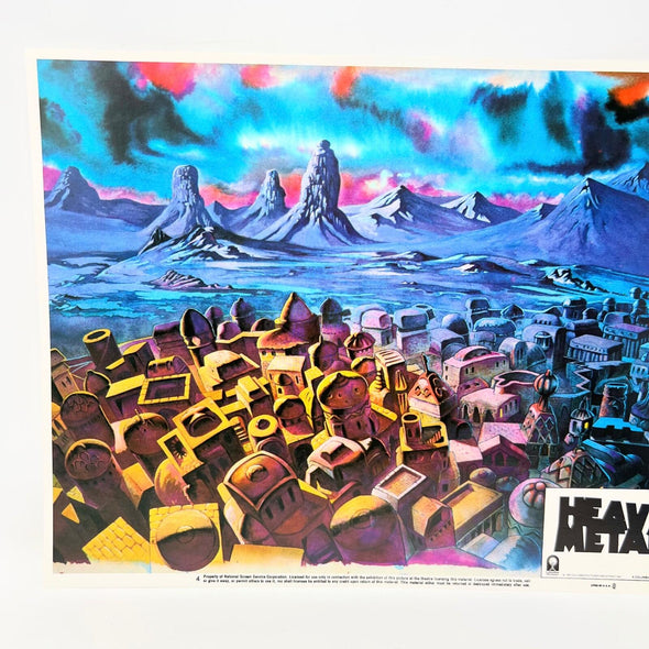 1981 Heavy Metal Utho Set of 8 Original Movie Lobby Cards No.4