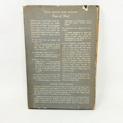 Vintage Peace of Mind Joshua Loth Liebman Hardcover 10th Printing Dust Jacket