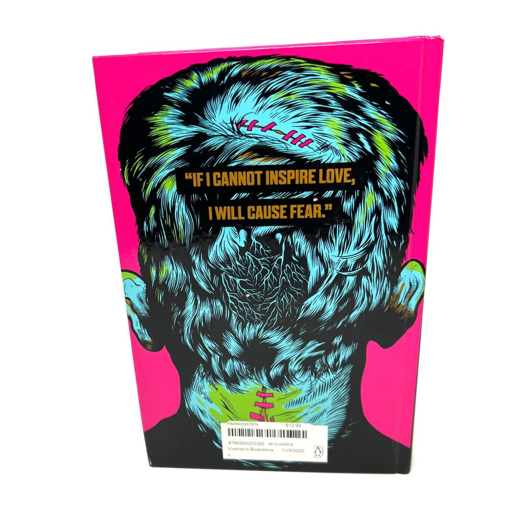 Mary Shelly's Frankenstein Classic Horror Hardcover Book