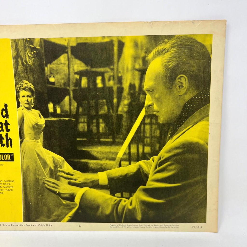1959 The Man Who Could Cheat Death Collectible Movie Lobby Card No.6