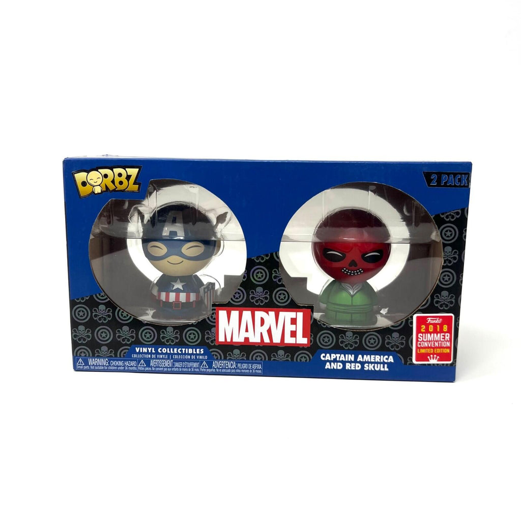 Funko Dorbz  2018 Summer Convention Captain America and Red Skull