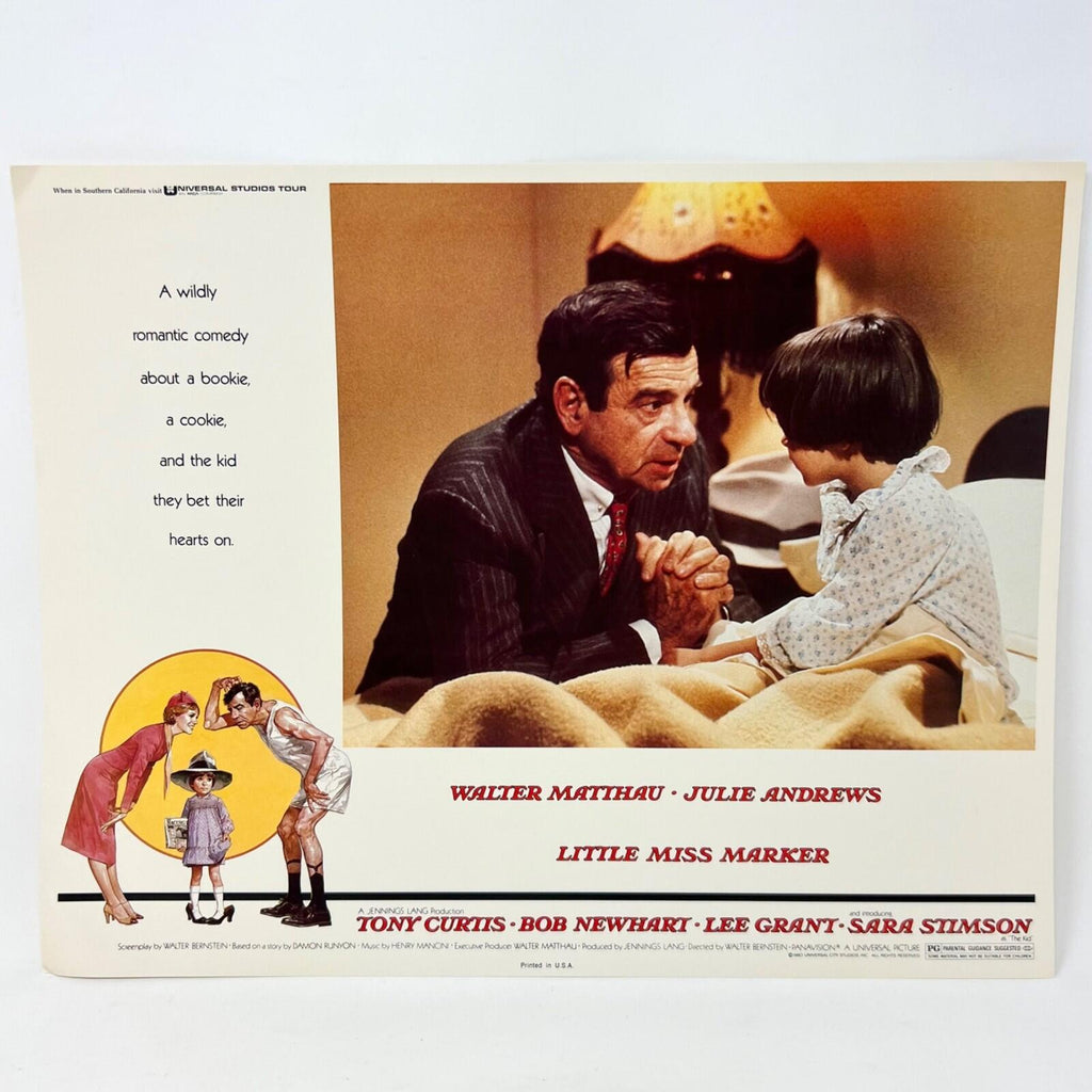 1980 Little Miss Marker Collectible movie Lobby Card (c)