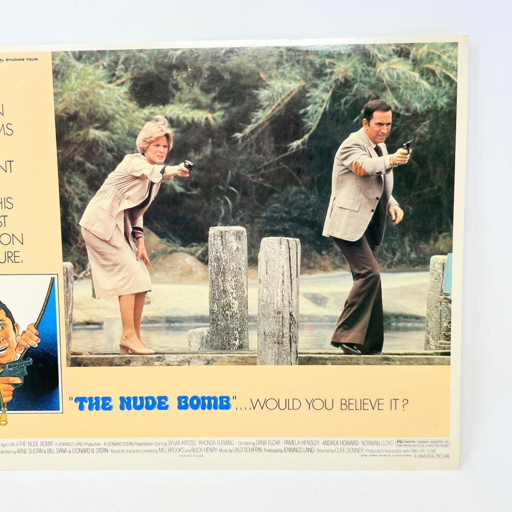 1980 The Nude Bomb Collectible Movie Lobby Card (c)