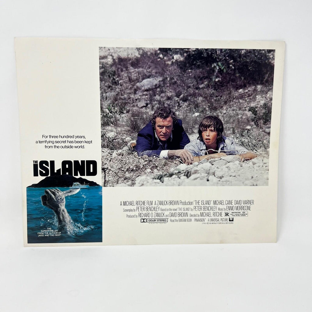 The island Scfi Movie Lobby Cards Set of 4