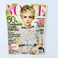 Vogue Magazine 2010 October Carey Mulligan NO LABEL Luxury Fashion Models