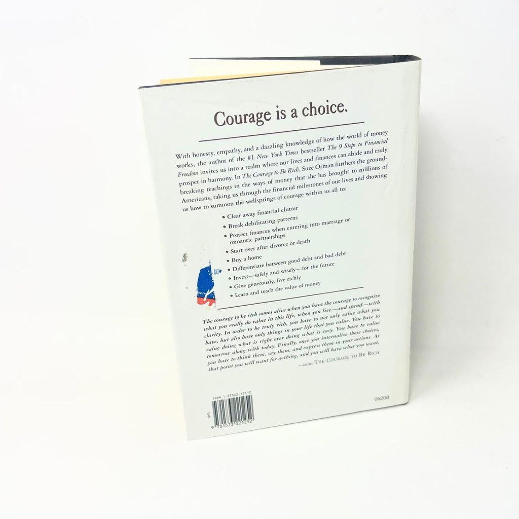 Suze Orman The Courage to be Rich hardcover
