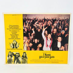 1978 I Wanna Hold your Hand Collectible Movie Lobby Card No.a