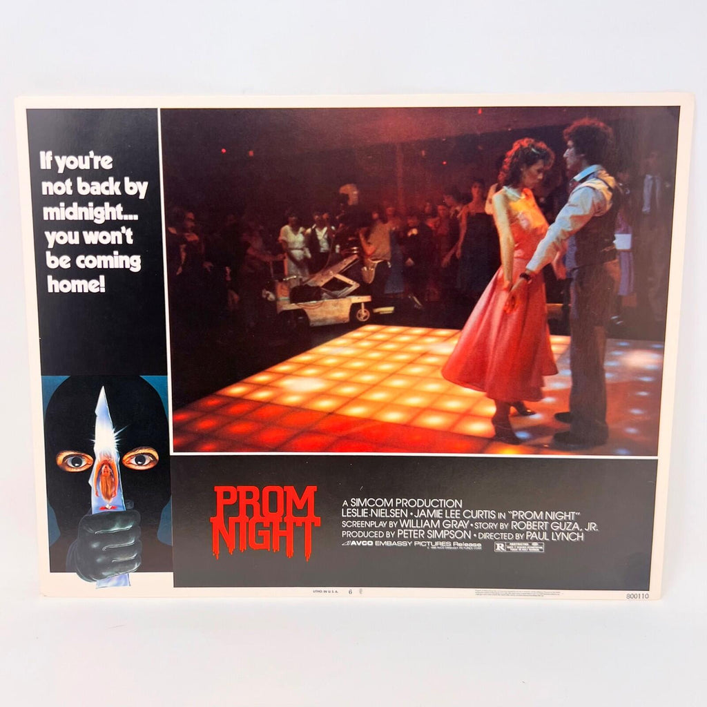 1980 Prom Night Original Movie Lobby Card No.6