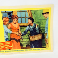 1962 Mr. HObbs Takes A Vacation  Lobby Card Movie Poster No.4