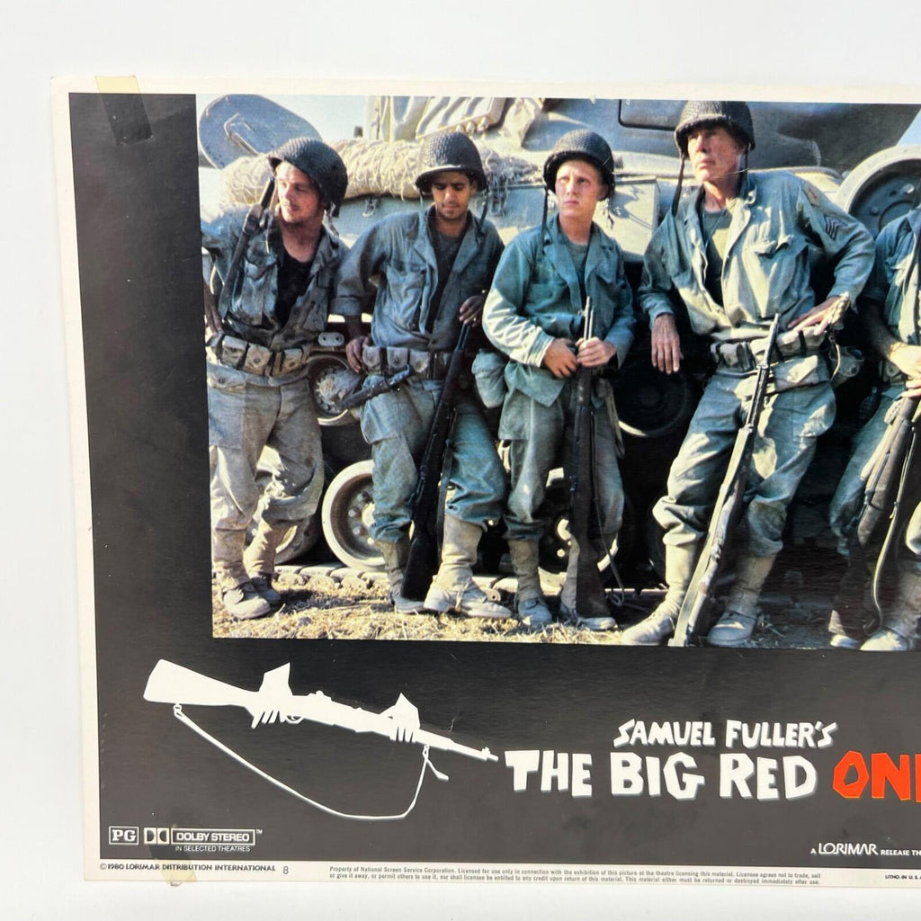 Samuel Fuller's The Big Red One Lobby Card Movie Poster No.8