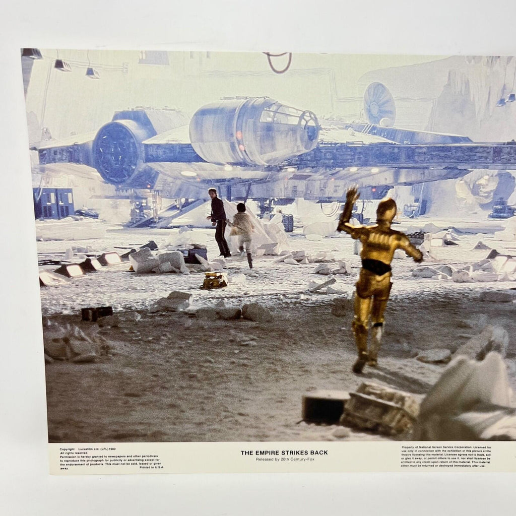 Star Wars The Empire Strikes back Sci-Fi Original Movie Lobby Card (g) 800001