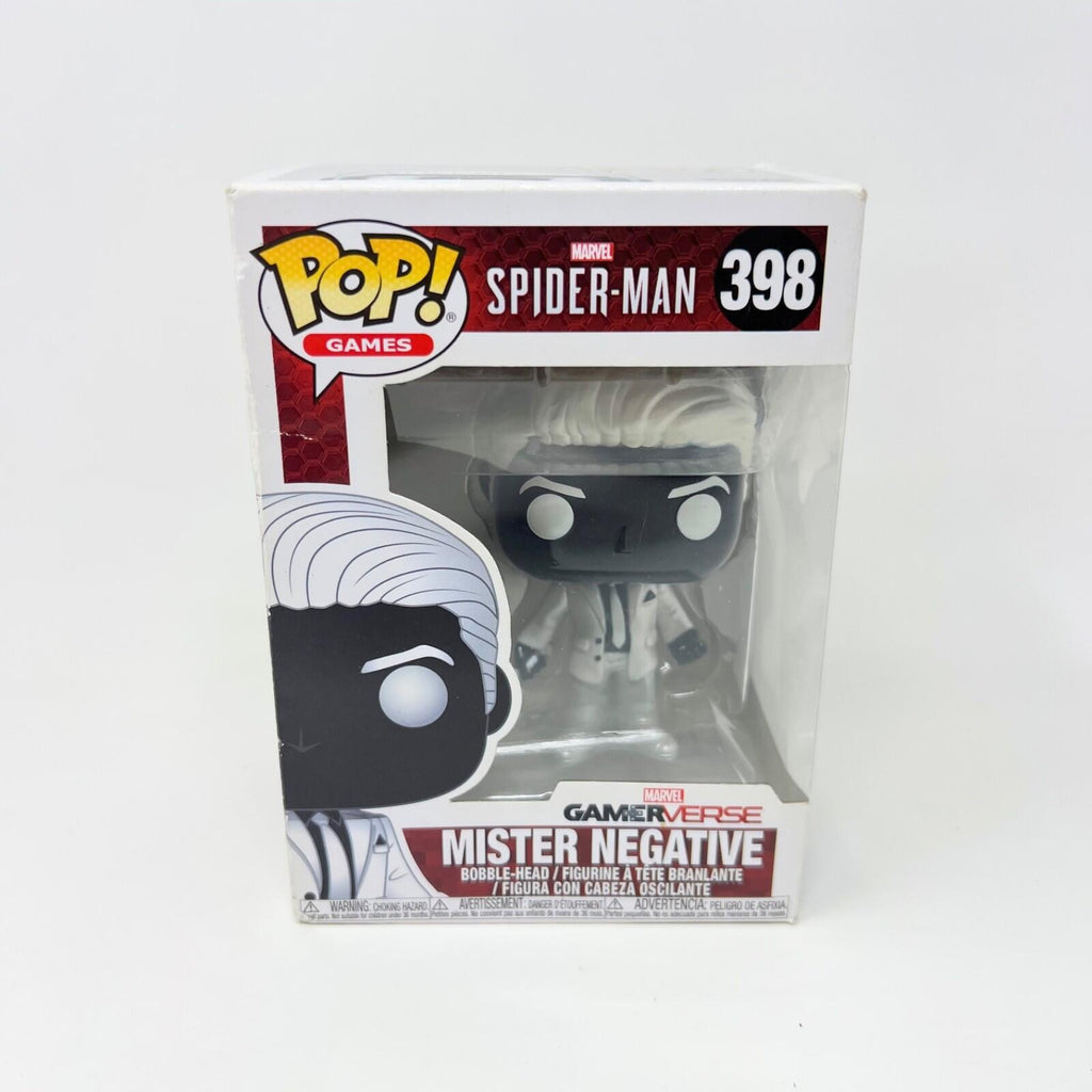 Funko Pop! Games Vinyl: Marvel Spider-Man - Mister Negative #398 Bobble-Head