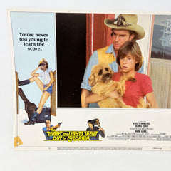 1981 The Night The Lights went Out in Georgia Original Movie Lobby card No.5