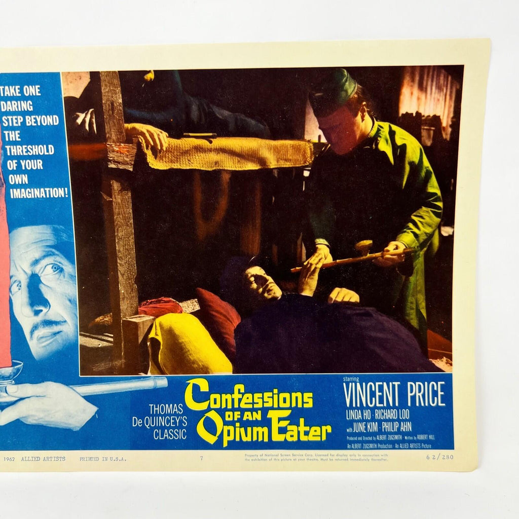 1962 Confessions of an Opium Eater Original Movie Lobby Card No.7