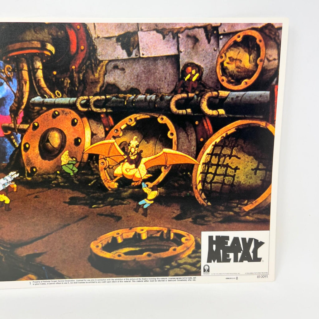 1981 Heavy Metal Utho Set of 8 Original Movie Lobby Cards No.1