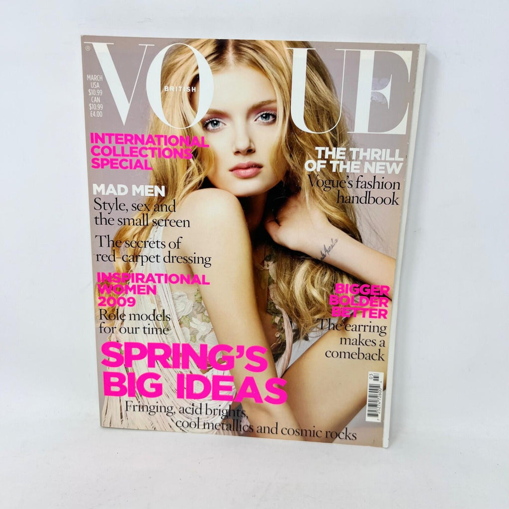 Vogue British March 2009 LILY DONALDSON Cover