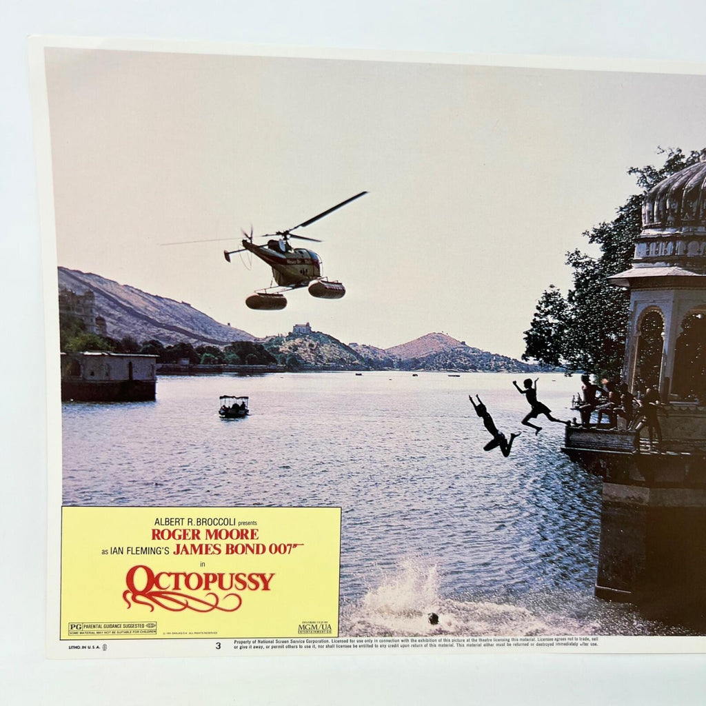 James Bond 007 Octopussy Original Movie Lobby card No.3
