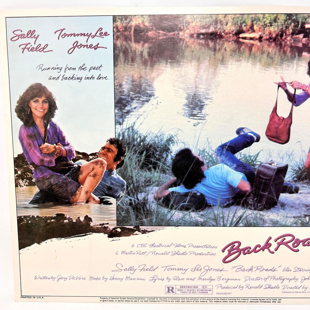 1981 Back Roads Vintage Movie Lobby Card No.7 Sally Field Tommy Lee Jones