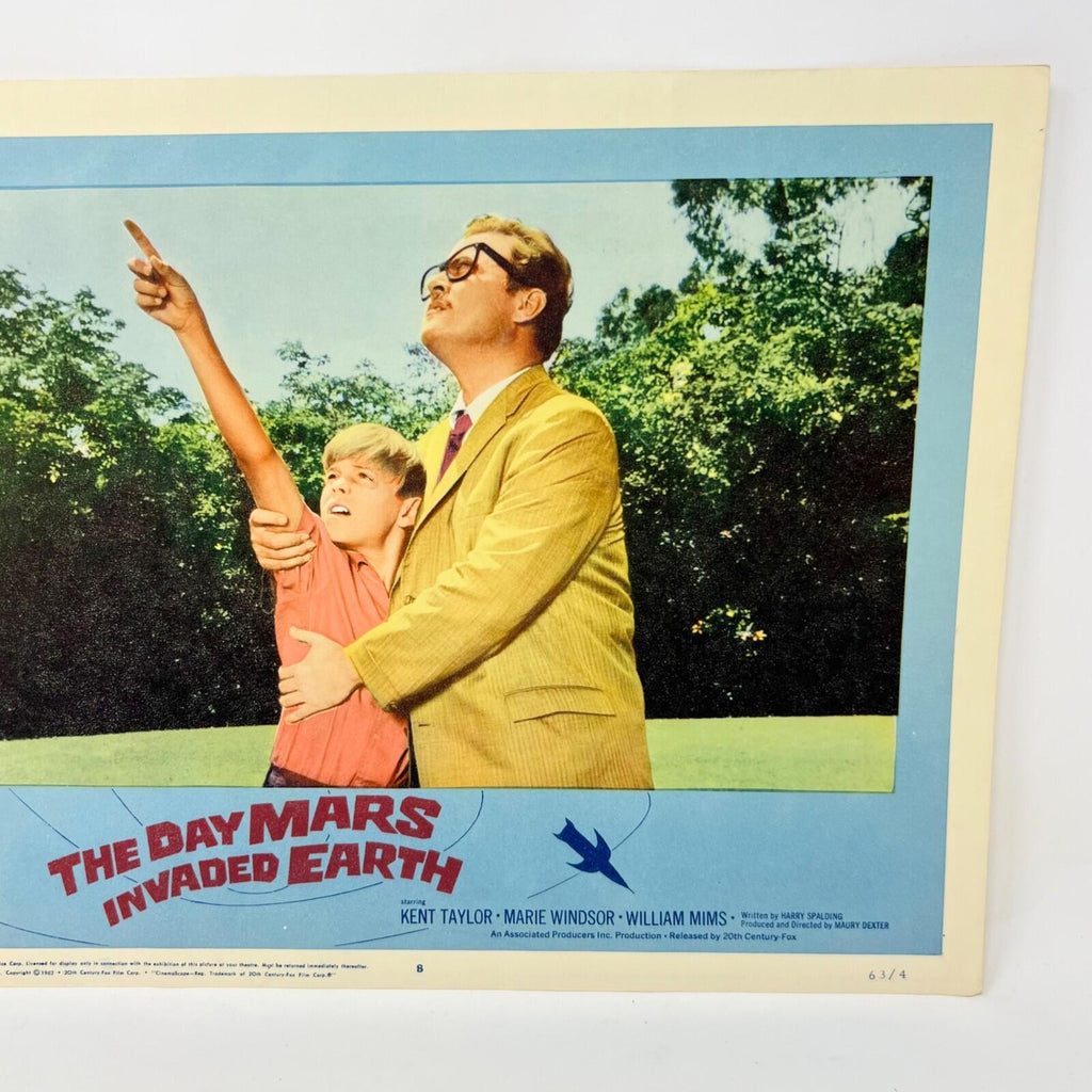The Day Mars Invaded Earth Lobby Card Movie Poster No.8