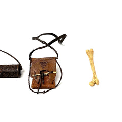Neca Pan's Labyrinth Loose old Faun satchels Tote Bag & Bone Flute Toy