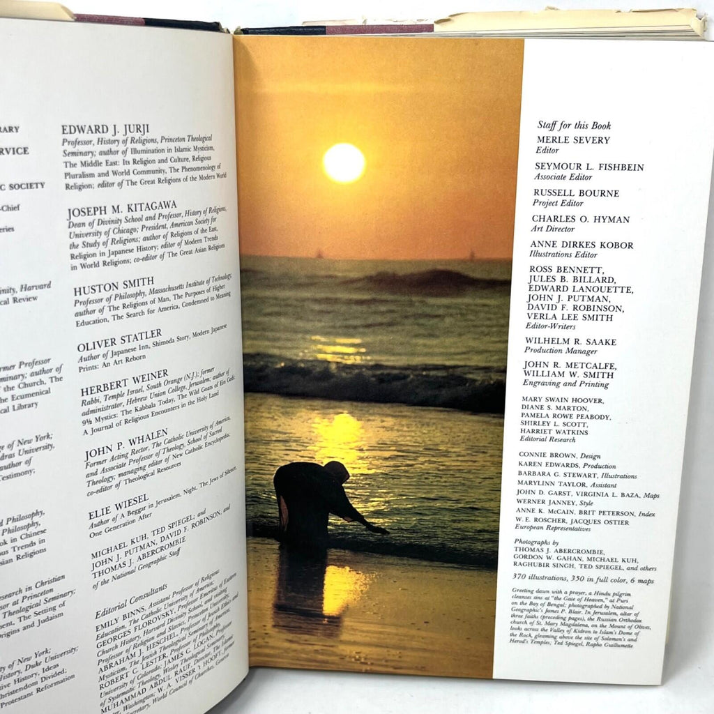 Great Religions Of The World - National Geographic (Hardcover, 1978 Dust Jacket)