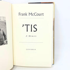 1999 'Tis: a Memoir FRANK MCCOURT Hardcover