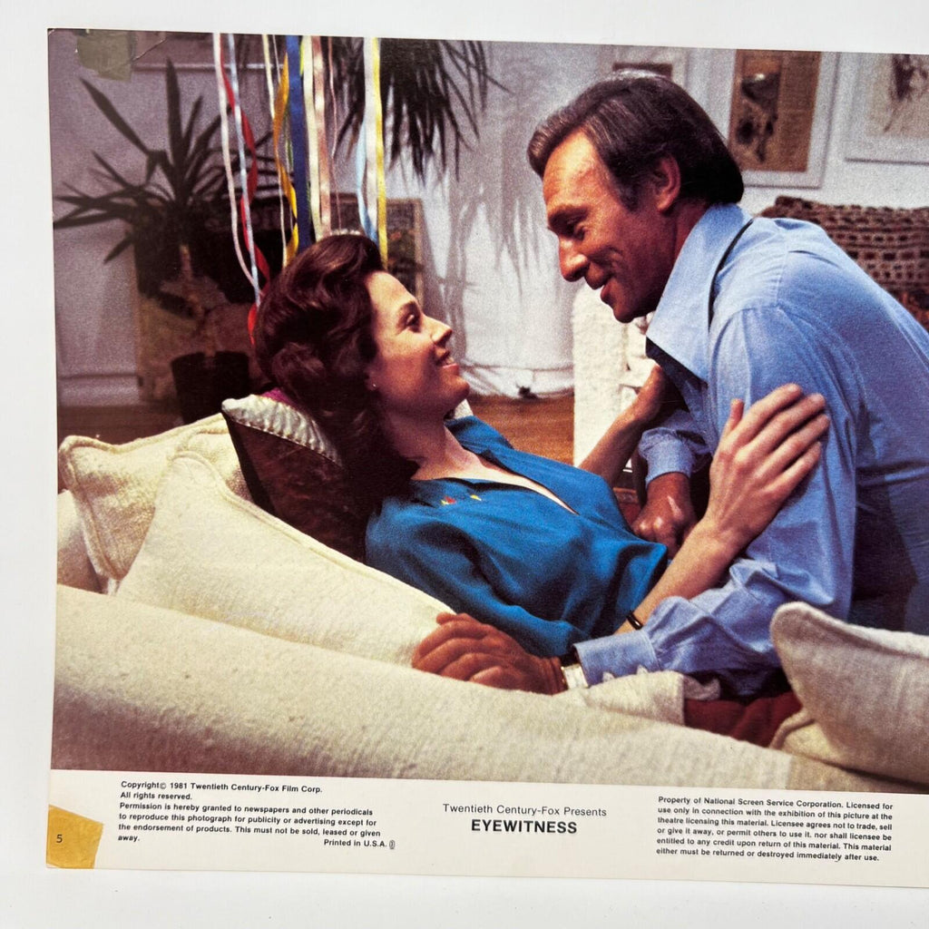 1981 Eyewitness  Collectible Movie Lobby Card No.5