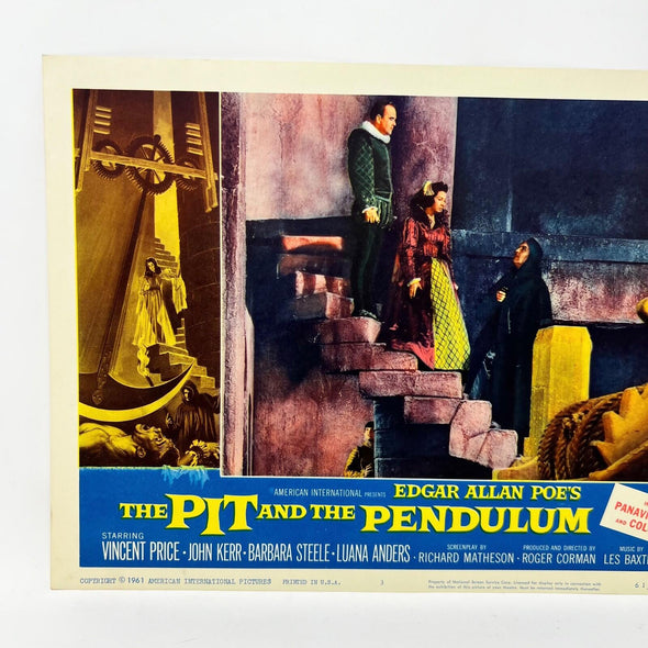 The Pit and the Pendulum Collectible movie Lobby Card No.3