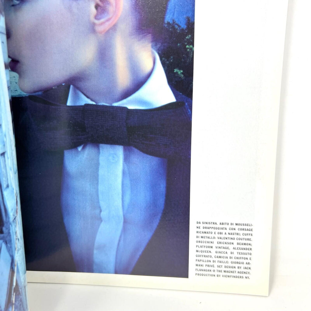 Vogue Magazine Italia Supplemento Al Numero 697 Daphne Guinness Cover Sep 2009