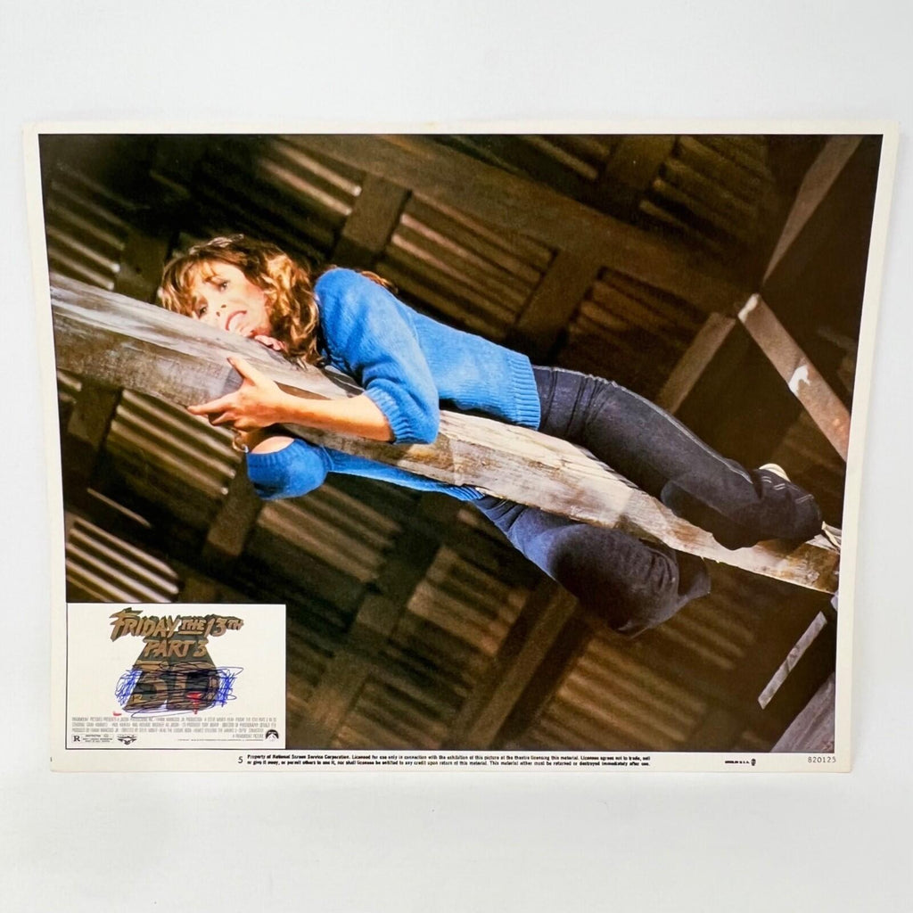 1983 Friday The 13th Part 3 3D Original Movie Lobby card No.5