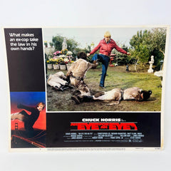 1981 Chuck Norris An Eye For An Eye Collectible  Movie Lobby Card No.7