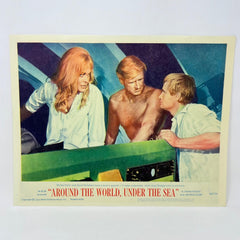 1966 Around The World Under the Sea Original Movie Lobby Card No.3