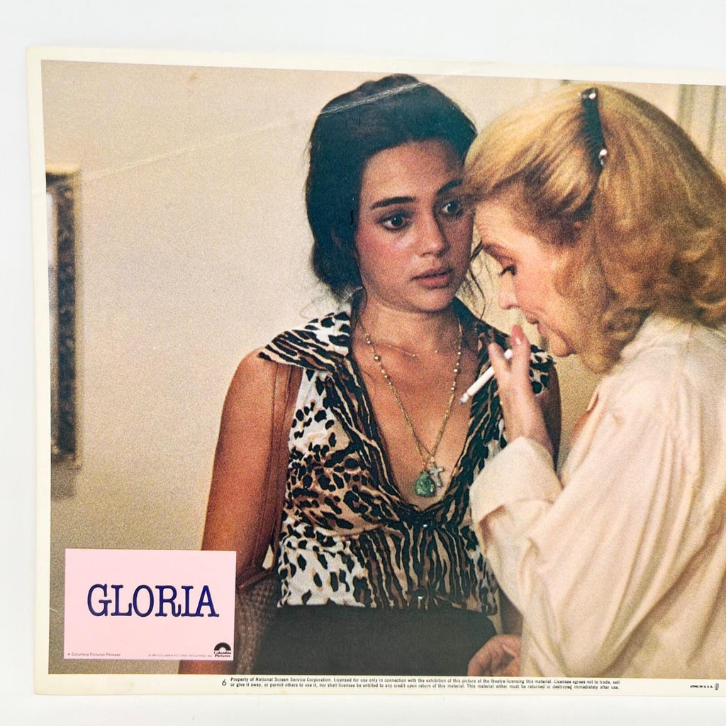 1980 Gloria Collectible Movie Lobby Card No.6