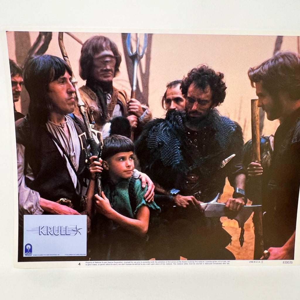 1983 Krull Original Vintgage  Lobby Card Movie Poster No.4
