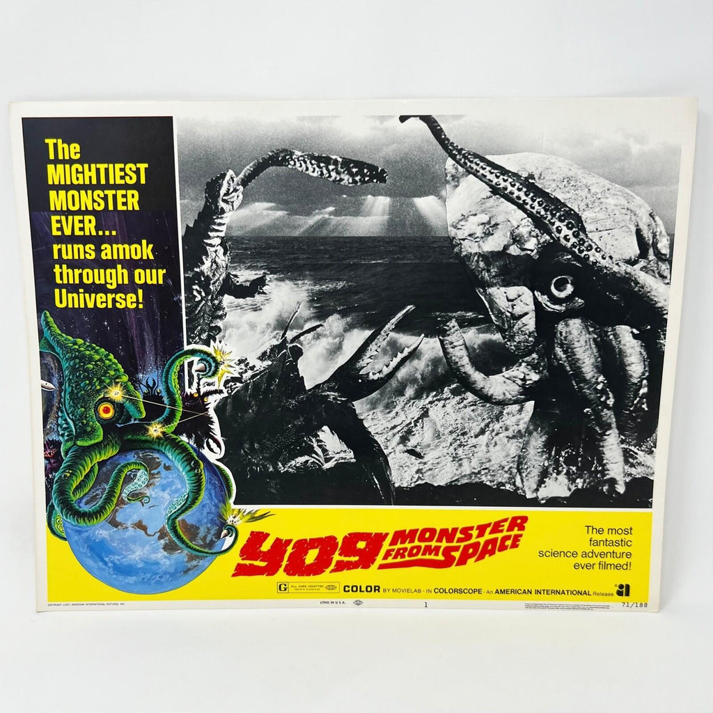 Yog Monster from Space Sci-Fi Horror Movie Lobby Card Poster No.1
