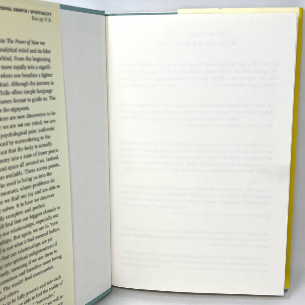 The Power of Now: A Guide to Spiritual Enlightenment Hardcover