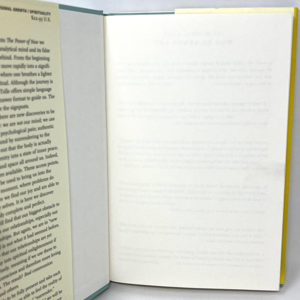 The Power of Now: A Guide to Spiritual Enlightenment Hardcover