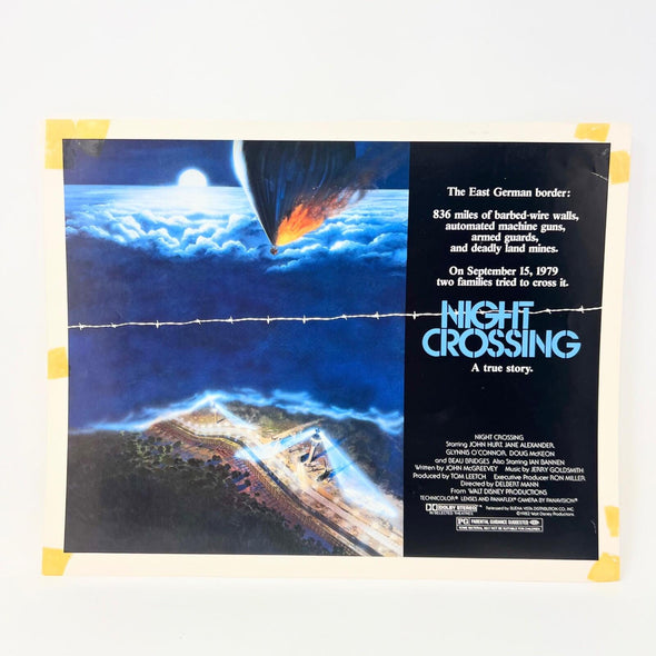 1962 Walt Disney Night Crossing A True Story Lobby Card Movie Poster (a)