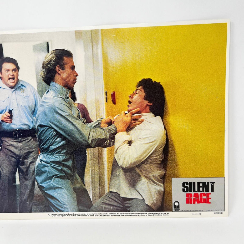 1982 Silent Rage  Collectible movie Lobby Card No.5
